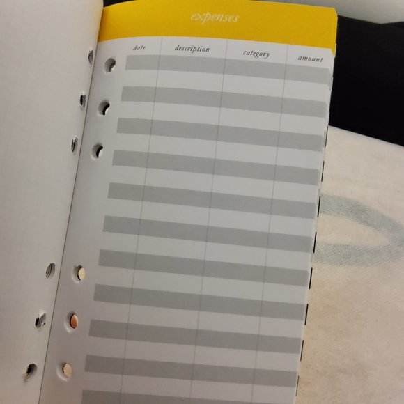 Heidi Swapp memory planner Fresh Start Budget List Book - Picture 4 of 5